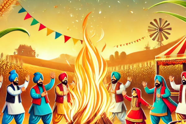 Happy Lohri Wishes in Hindi