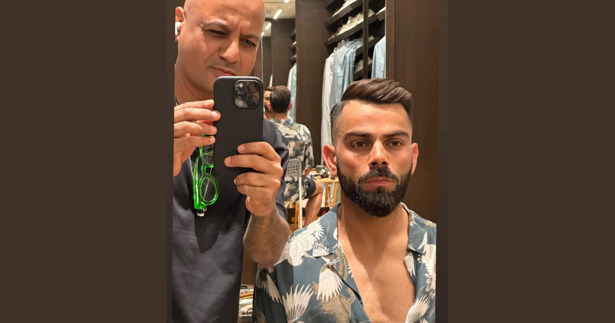 Aalim Hakim and Virat Kohli